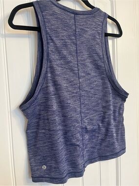 Lululemon Heathered Blue Racerback Tank - Size 8